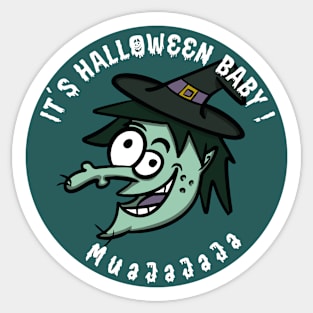 Bruja Muajajajaja Sticker